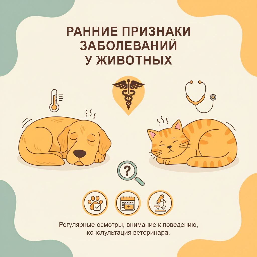Диагностика заболеваний у животных на ранних стадиях