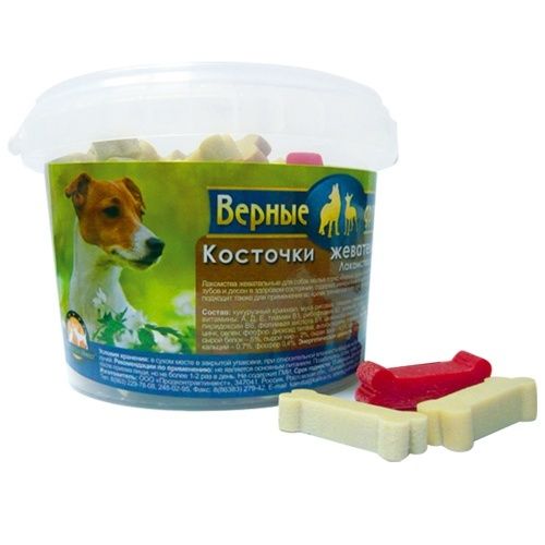 Косточка жевательная Mini в ведерке