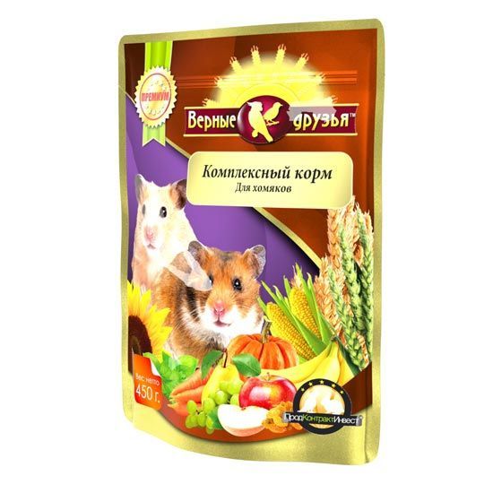 Корм "Верные друзья" для хомяков
