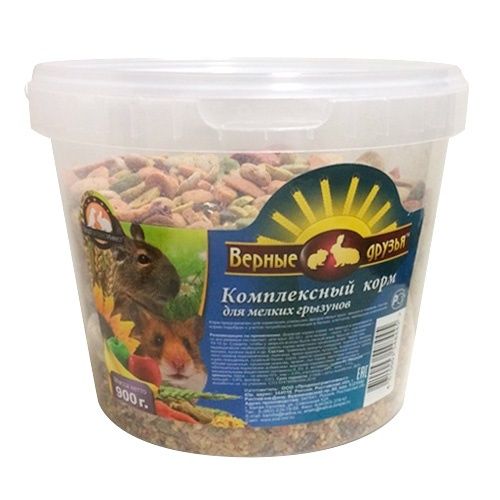 Комплексный корм "Верные друзья" для мелких грызунов