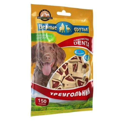 Косточка жевательная (резаная) треугольник