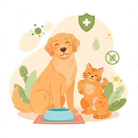 Аллергия у кошек и собак: причины и лечение