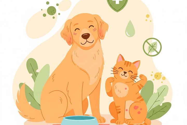 Аллергия у кошек и собак: причины и лечение