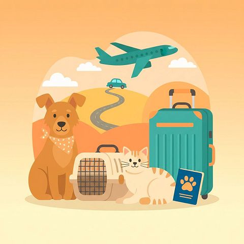 Путешествия с животными: подготовка и безопасность
